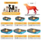 Large Dog Bed Square Plush Cat Nest Kennel All Season Washable Dog Sofa Waterproof Mattress Cat Bed 5