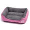 Large Dog Bed Square Plush Cat Nest Kennel All Season Washable Dog Sofa Waterproof Mattress Cat Bed 21