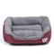 Large Dog Bed Square Plush Cat Nest Kennel All Season Washable Dog Sofa Waterproof Mattress Cat Bed 22