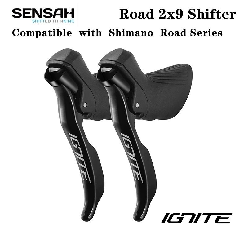 SENSAH IGNITE Road Bike Shifters 2x10 Speed Brake Lever For Shimano Sora Tiagra Claris 8