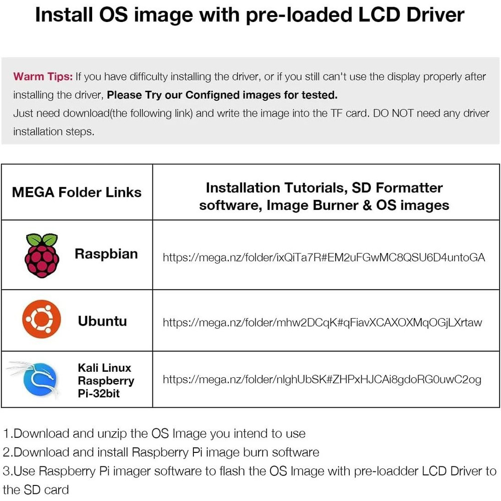 35 Inch Raspberry Pi Touch Screen Display Module With Touch Pen 320x480 TFT 1