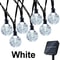 Solar String Lights Outdoor Crystal Fairy Light 8 Modes Waterproof Patio Garden Party Garland 8