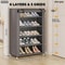 Simple Dustproof Shoe Cabinet Multi Layer Storage Organizer For Dormitory And Rental Home 4