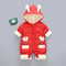 Newborn Baby Snowsuit Thick Velvet Winter Jumpsuit Toddler Romper Coat For Boys And Girls 8
