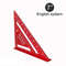 7 Inch Triangle Ruler Aluminum Alloy Carpenter Angle Measuring Tool 8