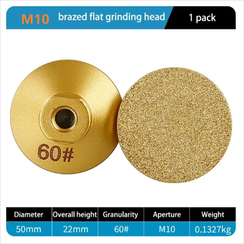 M10 Diamond Brazed Flat Grinding Head For Marble And Stone Polishing 8