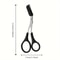 Stainless Steel Eyebrow Trimming Scissors With Comb Safe Eyebrow Trimming Makeup Tool 5