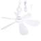 USB Powered Silent 6 Blade Ceiling Canopy Fan With Remote Control 6