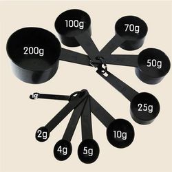 kitchen measuring spoons and cups set 5 or 10 pieces