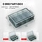 AIRAJ Plastic Tool Parts Storage Box Screw Organizer 6