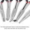 Needle Nose Pliers Set Long Reach 25 45 90 Degree Curved And Straight Pliers 3 Or 5 Piece 2