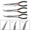 Needle Nose Pliers Set Long Reach 25 45 90 Degree Curved And Straight Pliers 3 Or 5 Piece 4
