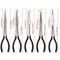 Needle Nose Pliers Set Long Reach 25 45 90 Degree Curved And Straight Pliers 3 Or 5 Piece 5