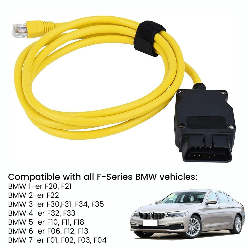 Ethernet To OBD Interface Cable BMW ENET Coding Tool 0