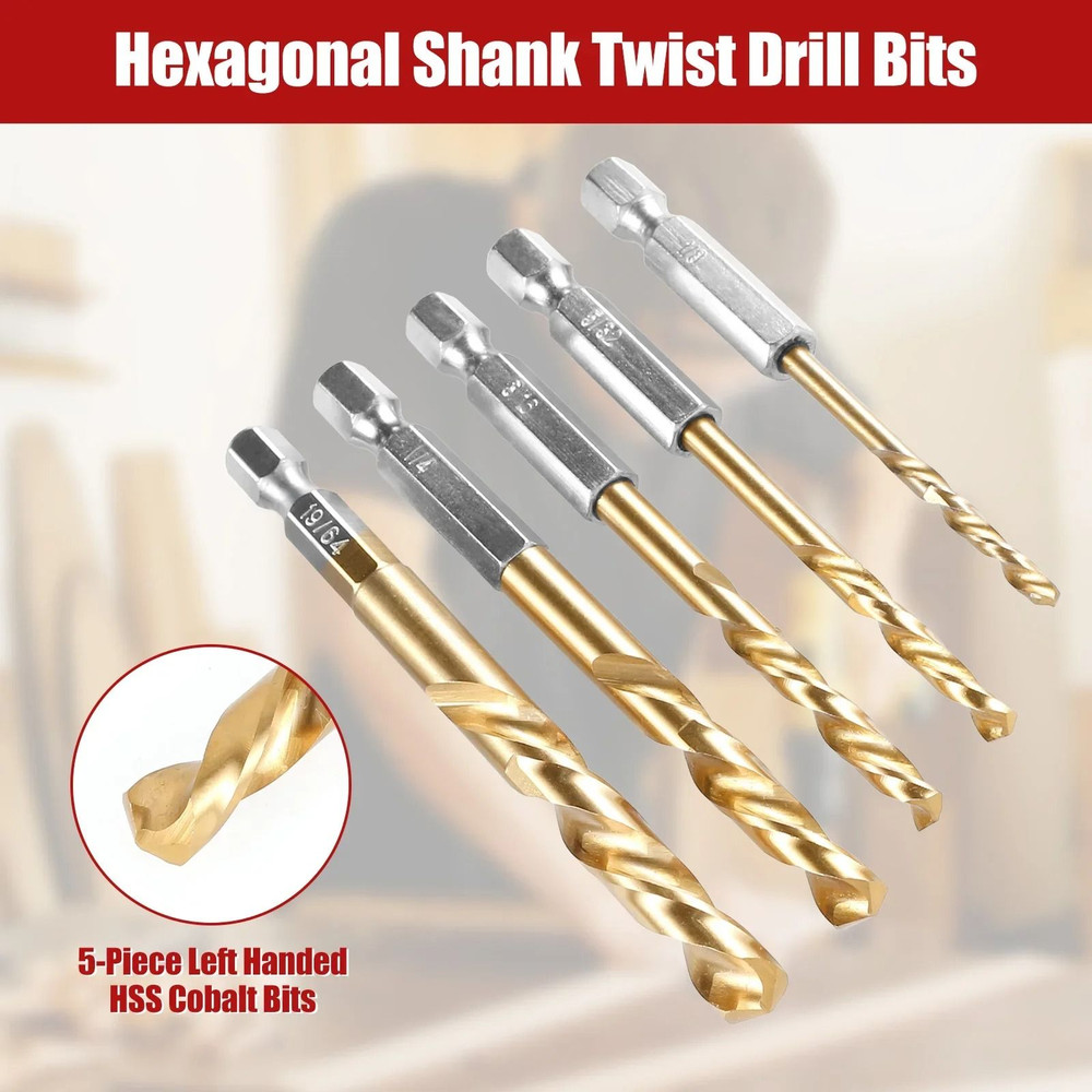 Screw Extractor Kit Carbon Steel Hex Bolt Extractor And Drill Bit Set 11 Piece 4