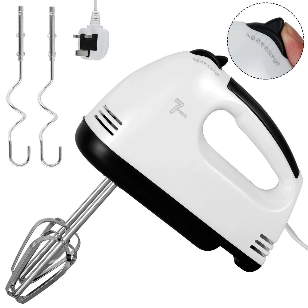 7 Speed Electric Mixer Household Handheld Food Blender And Dough Mixer 6