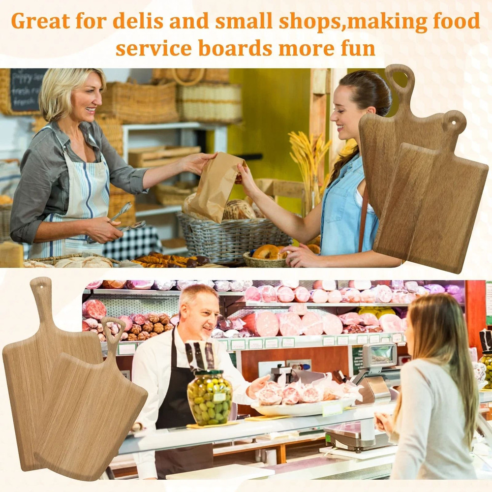6 Piece Cutting Board Handle Template Set Acrylic Charcuterie Board Router Template 3