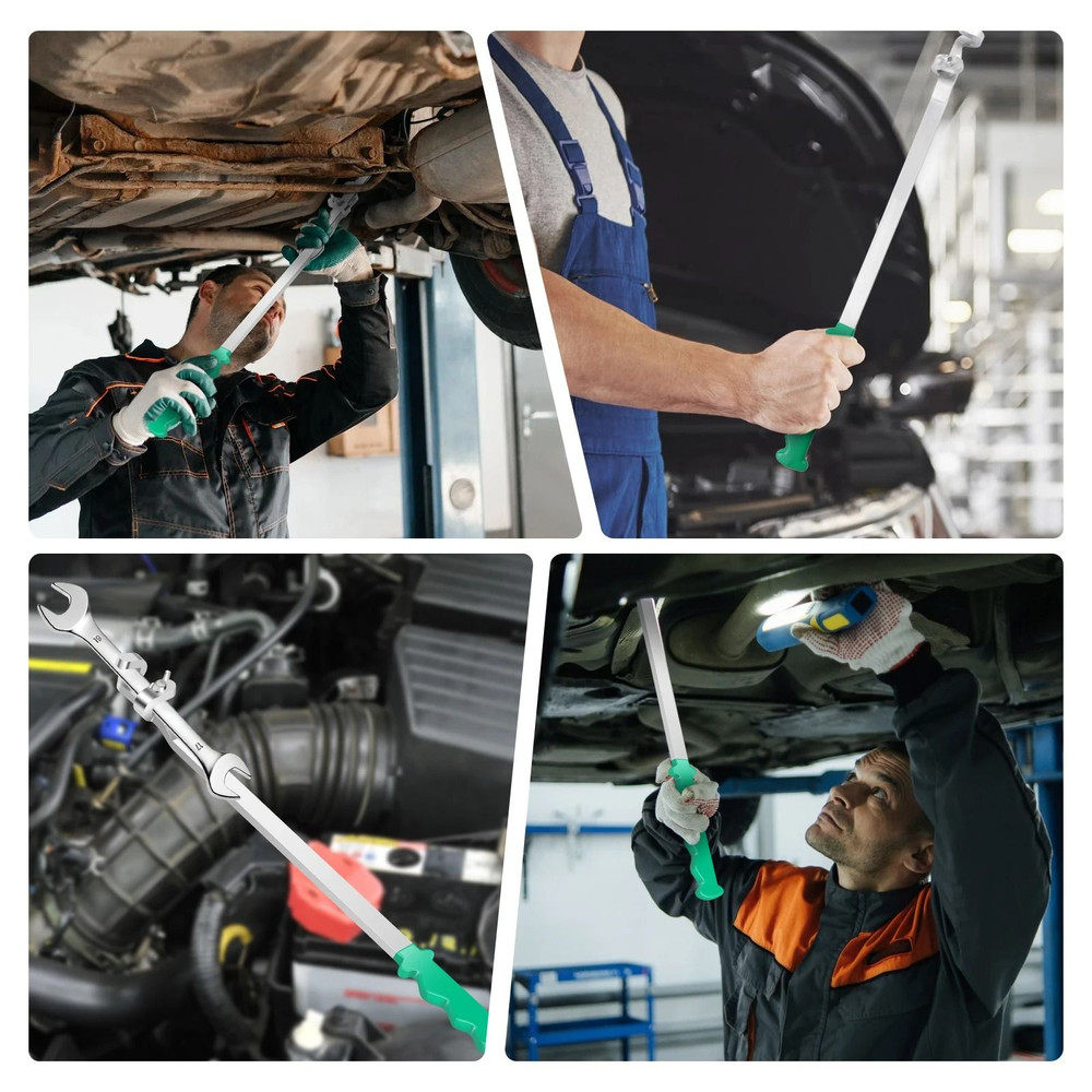 Wrench Extender Tool Chrome Vanadium Steel 1969 Inch Length 4