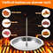 Al Pastor Skewer Stainless Steel Vertical Skewer With Tray Roasted Chicken Stand 3