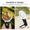 Magnifying Glass With Light And Stand 10X 25X Foldable LED Magnifier 4