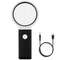 Magnifying Glass With Light And Stand 10X 25X Foldable LED Magnifier 6