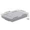 Hidden Storage Box Desk Storage Drawer Self Adhesive Plastic Table Organizer 4