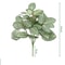 Artificial Plants Leaves Silk Tortoiseshell Leaf Dieffenbough Fake Green Plant Living Room Decor 2