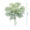 Artificial Plants Leaves Silk Tortoiseshell Leaf Dieffenbough Fake Green Plant Living Room Decor 7