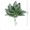 Artificial Plants Leaves Silk Tortoiseshell Leaf Dieffenbough Fake Green Plant Living Room Decor 19