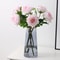 Artificial Real Touch Latex Rose Flowers White Pink Fake Latex Roses For Home Decor 1