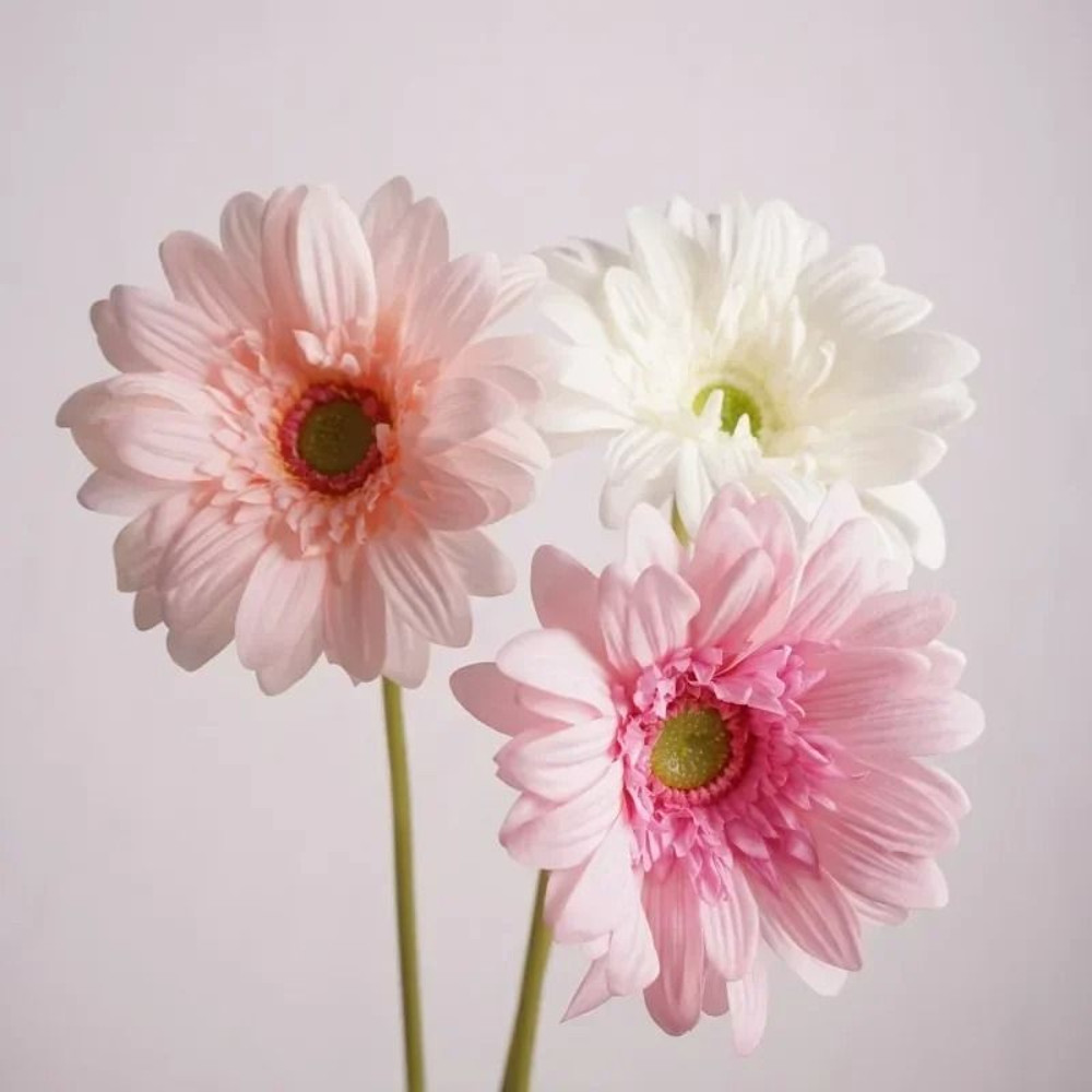 Artificial Gerbera Real Touch Cloth Flowers Home Decor 0