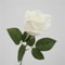Artificial Latex Ellie Rose Branches Real Touch Fake White Roses 7