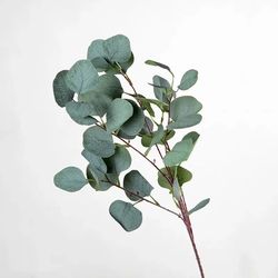 artificial eucalyptus long stem branches for home decor