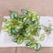 Artificial Plastic Plants Wall Grass Greenery Home Decor 2