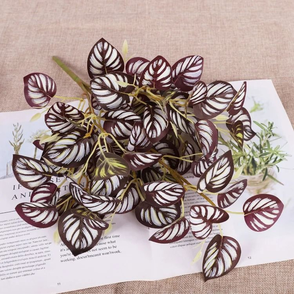 Artificial Plastic Plants Wall Grass Greenery Home Decor 3