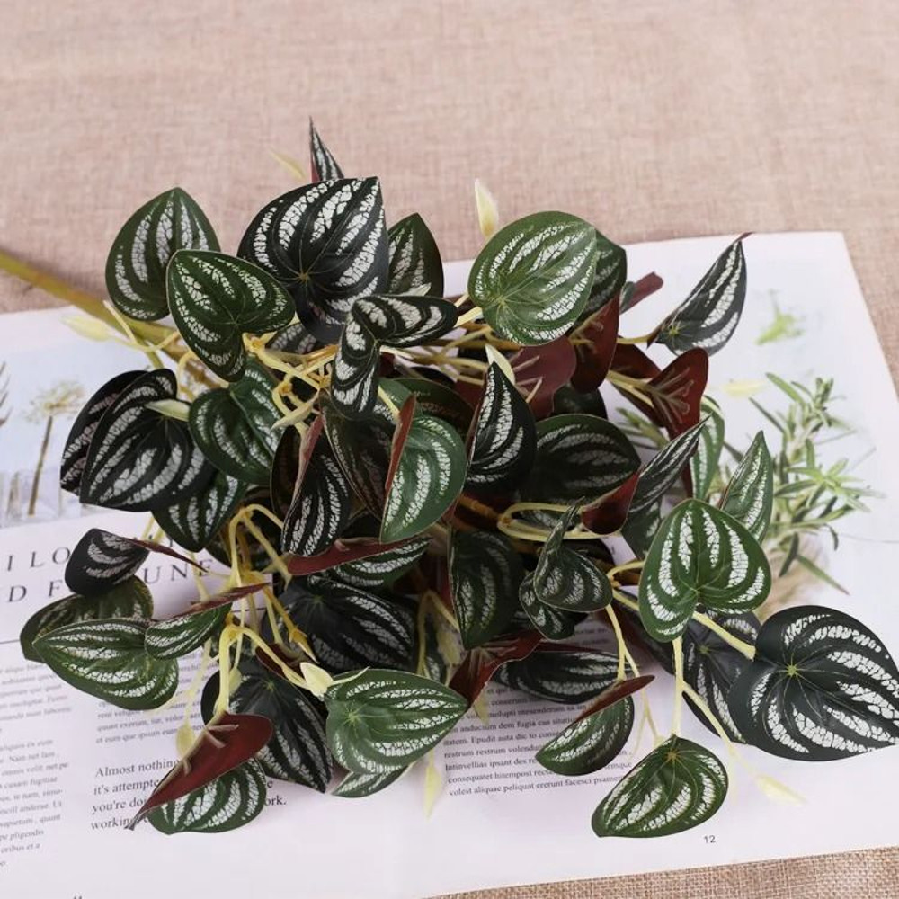 Artificial Plastic Plants Wall Grass Greenery Home Decor 5