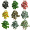 Artificial Plant Bonsai Fake Leaves Plastic Arrangement 0