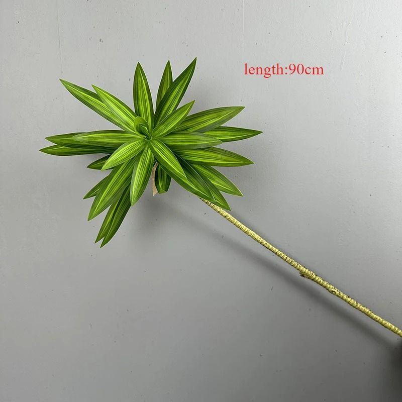 Artificial Brazil Wood Rich Bamboo Plastic Green Tropical Plant Home Garden Decoration 7