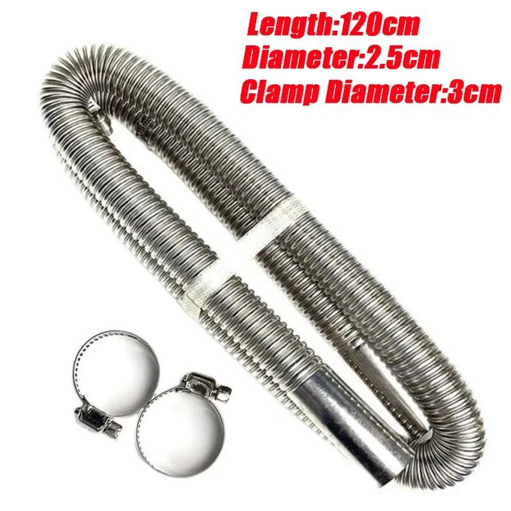 Stainless Steel Exhaust Pipe Tube Hose Kit For Car Air Diesel Heater 9