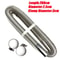 Stainless Steel Exhaust Pipe Tube Hose Kit For Car Air Diesel Heater 10