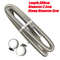 Stainless Steel Exhaust Pipe Tube Hose Kit For Car Air Diesel Heater 11