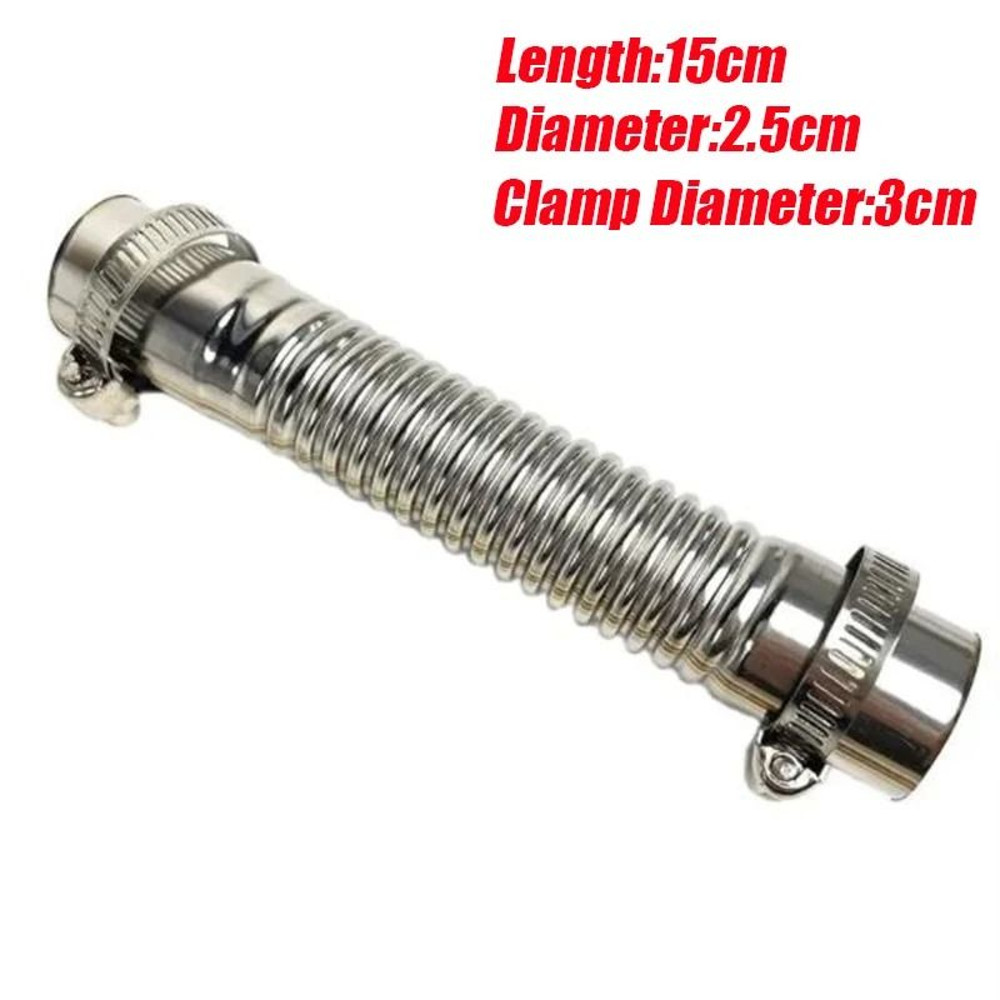 Stainless Steel Exhaust Pipe Tube Hose Kit For Car Air Diesel Heater 6