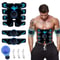USB Rechargeable EMS Muscle Stimulator ABS Arm 3 In 1 Trainer Wireless Fitness Body Slimming Device 0