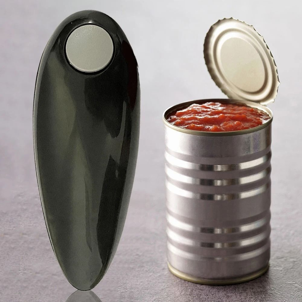 Electric OneTouch Automatic Can Opener Battery Operated HandsFree Tin And Jar Opener 2