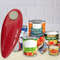 Electric OneTouch Automatic Can Opener Battery Operated HandsFree Tin And Jar Opener 5