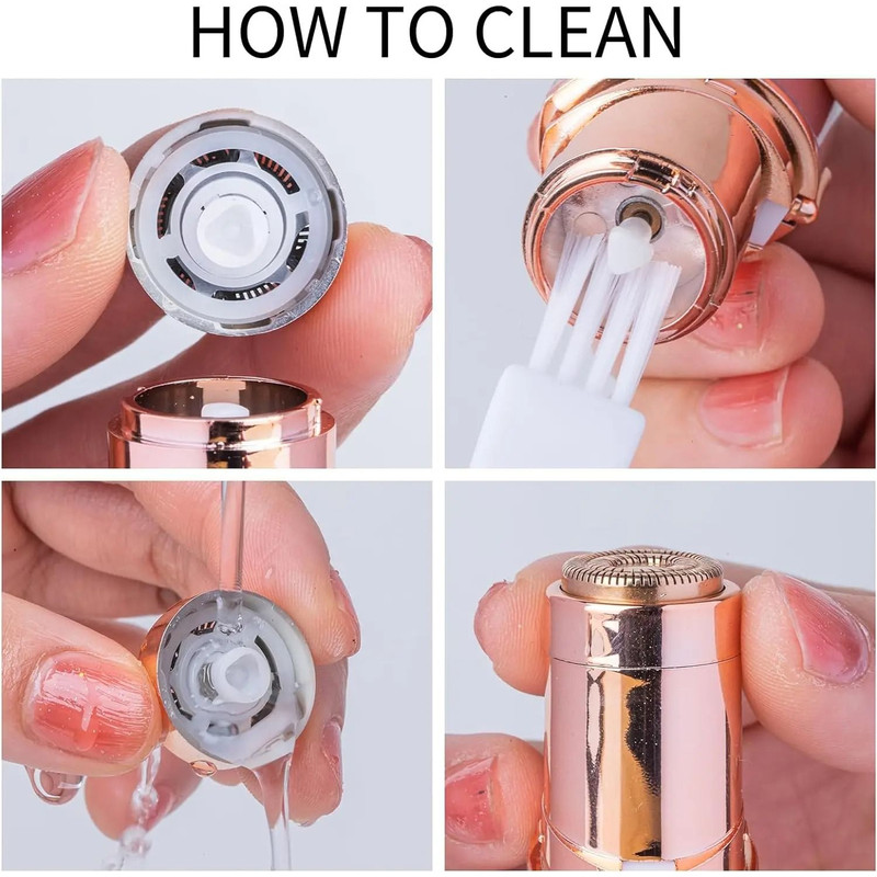 Mini Electric Facial Hair Remover Portable Razor Epilator For Women 1