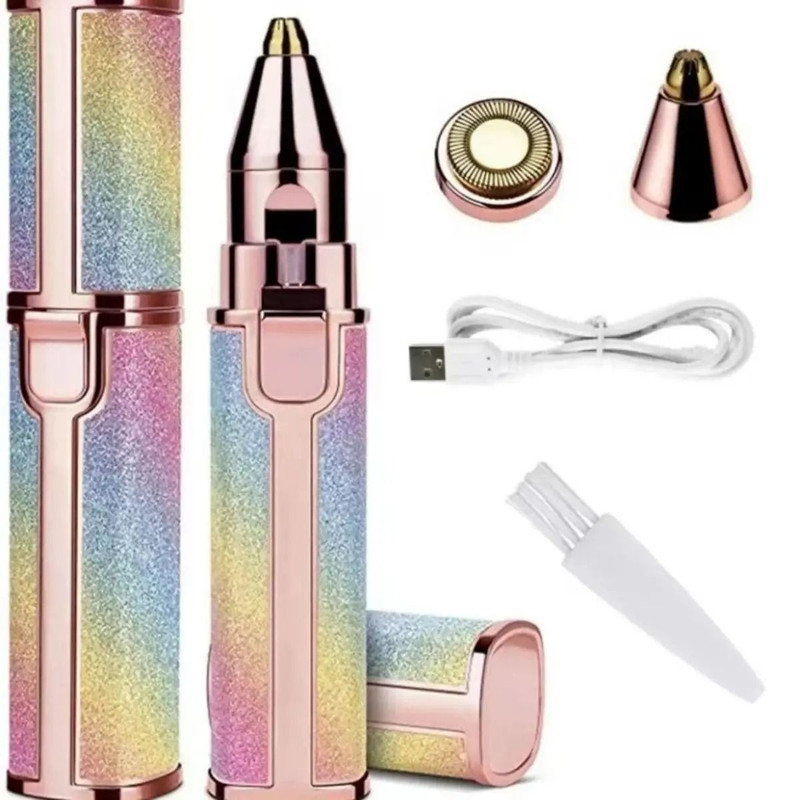 Mini Electric Facial Hair Remover Portable Razor Epilator For Women 10