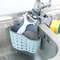 Kitchen Sink Holder Hanging Drain Basket Adjustable Soap Sponge Shelf Organizer 3