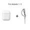 Clear Soft TPU Earphone Case For AirPods 4 3 2 1 Pro And Pro2 With Lanyard Strap 10