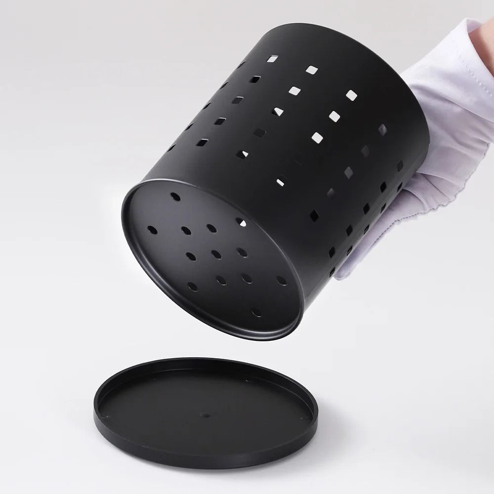 Stainless Steel Silverware Holder Large Capacity Cutlery Organizer With Drain Holes 3